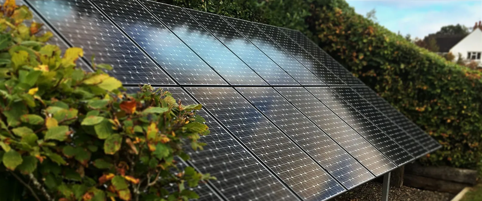 Residential solar panel installation on a West Midlands home by Solar City