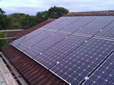 Solar City solar panel installation