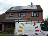 Solar City solar panel installation