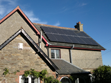 Solar City solar panel installation